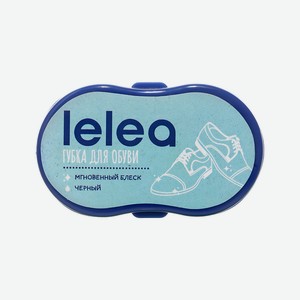 LELEA Губка для обуви черный, Черный