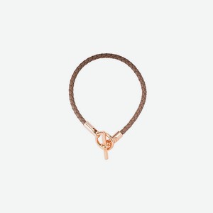 HERMES Браслет из кожи Glenan, Цвет: коричневый, размер: T3