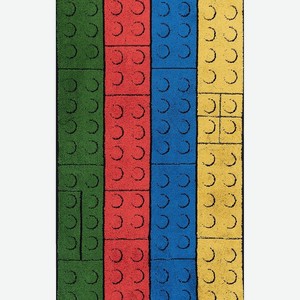CLEANELLY Полотенце махровое лего 50*90, цвет: Зеленый, размер: 50Х90