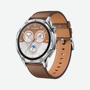 HUAWEI Смарт-часы Watch GT 5, Sandstone Brown, 46 мм