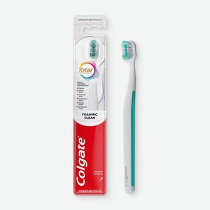 Зубная щётка Colgate Total Пенная чистка средней жесткости, 1шт., 1 шт