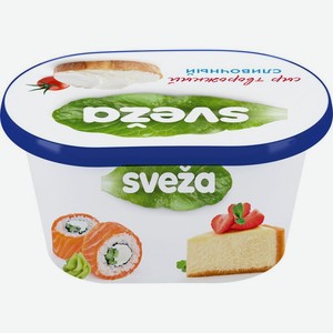 Сыр творожный Sveza Сливочный 60% БЗМЖ, 350г, 350 г