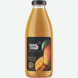 Нектар Global Village Selection из манго с мякотью 0.75л, 750 мл