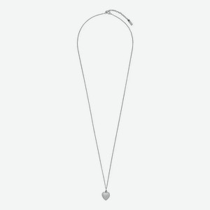 YVES SAINT LAURENT Колье Saint Laurent Heart Charm, Серый