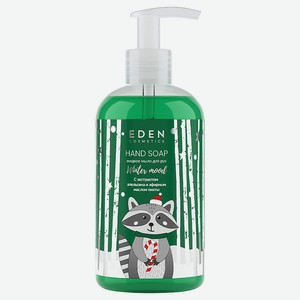 EDEN Winter mood Жидкое мыло для рук с экстрактом апельсина и эфирным маслом пихты, 245 мл