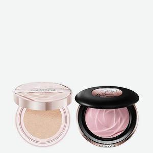 LANCOME Набор: Кушон Skin Idole 3 Serum Finecover + Пудра Teint Idole Ultra Wear Skin Refining, № P10 + № 01