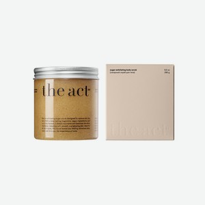 Сахарный скраб для тела Зэ Акт (The Act) Кокосовое печенье 280 г