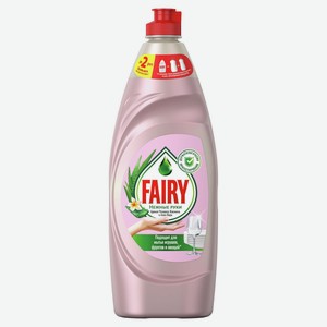 Средство для мытья посуды Фэйри (Fairy) Нежные руки Розовый жасмин и Алоэ Вера 650 мл