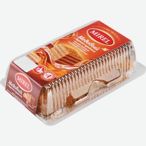 Торт Мирел (Mirel) Медовый с варёной сгущенкой 250 г
