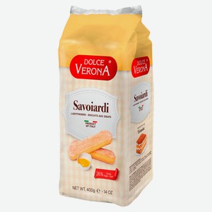 Печенье сахарное Dolce Verona Савоярди Италия, 400 г