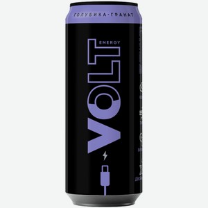Напиток энергетический Volt Energy Голубика-гранат 450 мл дизайн в ассортименте
