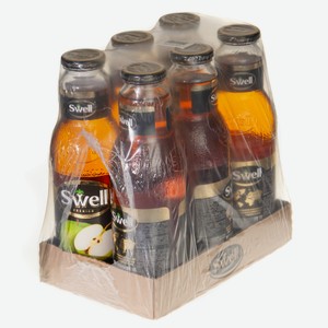 Сок Swell яблочный, 750мл x 6 шт