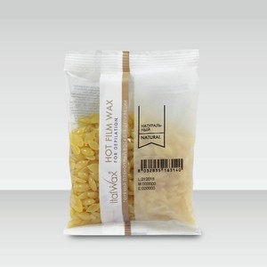 ITALWAX Воск горячий (пленочный) Натуральный гранулы, 1 шт.