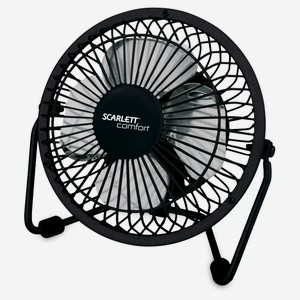 Вентилятор настольный Scarlett SC-DF111S95 USB черный