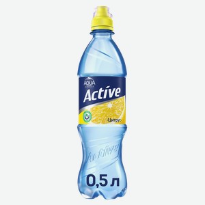 Вода Aqua Minerale Актив (Active) Цитрус 0.5 л