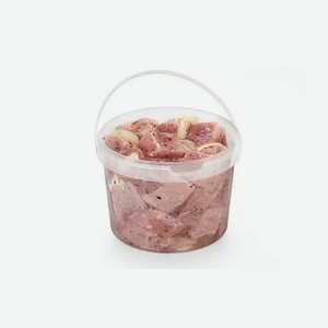 Шашлык МЯСНИК МАСТЕР свиной Деликатесный в горчичном маринаде 1,4кг свежемороженный