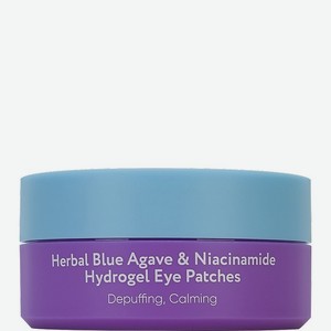 LSANIC Гидрогелевые патчи с экстрактом голубой агавы и ниацинамидом Herbal Blue Agave & Niacinamide Hydrogel Eye Patches, 60 шт.