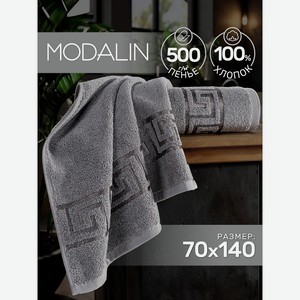 MODALIN Полотенце махровое GREEK, Серый