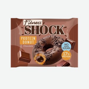 Донат протеиновый ФитнесШок (FitnesShock) Шоколад без сахара 70 г