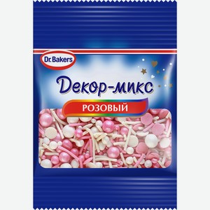 Посыпка кондитерская Др.Бейкерс (Dr.Bakers) / Др.Оеткер (Dr.Oetker) Декор-микс розовый 10 г