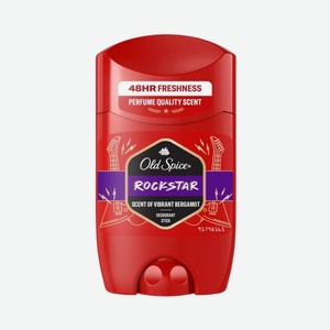 Твердый дезодорант Олд Спайс (Old Spice) Рок-звезда (RockStar) бергамот 50 мл