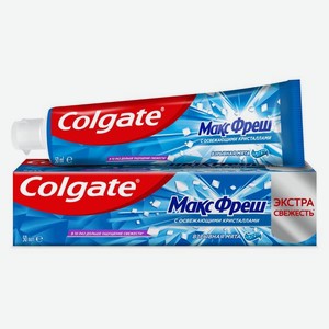 Зубная паста Колгейт (Colgate) МаксФреш Экстра свежесть Взрывная мята 50 мл