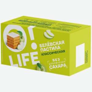 Пастила Белевская O!Life Классическая без сахара 100 г