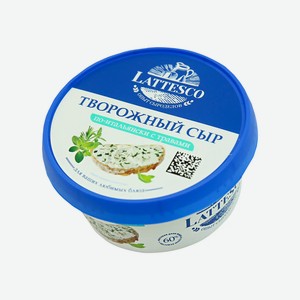 Сыр творожный Lattesco По-итальянски с травами 60% 140 г