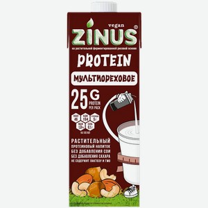 Напиток растительный Zinus Протеин (Protein) Мультиореховое 1.8% 1 л