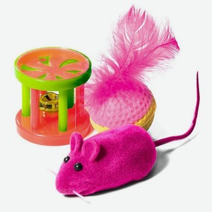 Игрушка для кошек в ассортименте, 3 шт