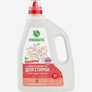 Гель для стирки Синергетик (Synergetic) 3 в 1 (3 in 1) Магическая орхидея 2.28 л