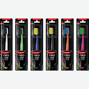 Зубная щетка Колгейт (Colgate) Нео (Neo) средняя 1 шт. цвет в ассортименте