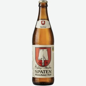 Пиво Spaten Muncher Hell светлое, 0.5л