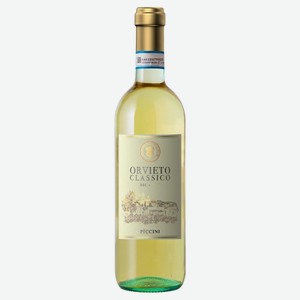 Вино Piccini Orvieto Classico белое сухое Италия, 0,75 л