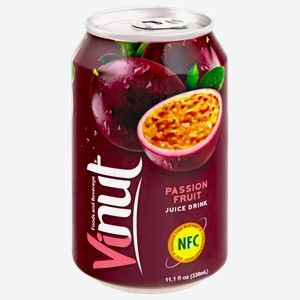 Напиток сокосодержащий Винут (Vinut) Маракуйя 330 мл