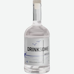 Напиток Drinksome белый ром безалкогольный, 0.7л