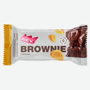 Пирожное протеиновое ProteinRex Брауни с апельсином без сахара, 50г