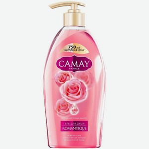 Гель для душa Camay Романтика (Romantique) Французская роза 750 мл
