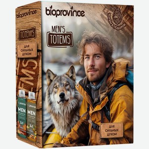 Набор мужской БиоПровинс (BioProvince) Мужские тотемы (Mens Totems) Гель для душа Эвкалипт и кедр 250 мл Гель для душа Цитрус и сандал 250 мл