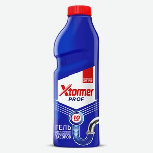 Гель для труб Xtormer Professional устранение засоров, 1л