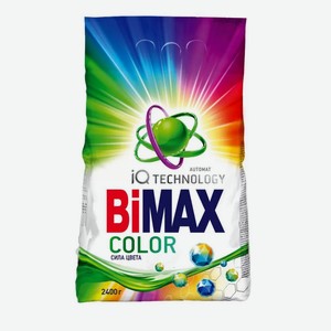 Стиральный порошок Bimax Цвет (Color) Автомат 2.4 кг