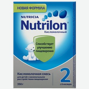 Смесь сухая Нутрилон (Nutrilon) кисломолочная 2 с 6 месяцев 350 г