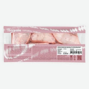 Окунь Borealis морской стейк замороженный, 500г