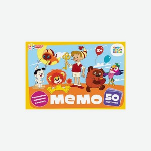 Игра Умные игры Мемо настольная для детей