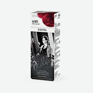 ESTEL PROFESSIONAL Краска-уход для волос без аммиака Celebrity, № 6/65 бургундский, 140 мл