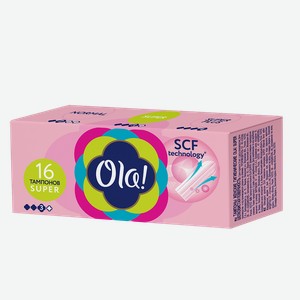 Тампоны Ола! (Ola!) Супер (Super) 16 шт.