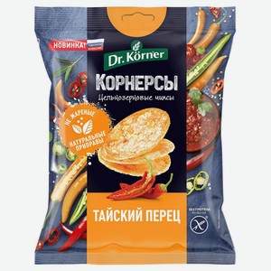 Чипсы Dr.Korner цельнозерновые с тайским перцем 50 г