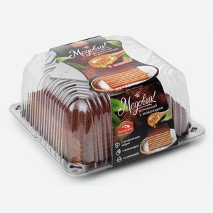 Торт Черемушки Медовик с шоколадом, 480г