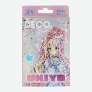 DECO. Шапочка для душа UKIYO stars, Розовый