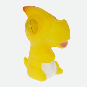 1TOY Пучеглаз-антистресс Динозавр, Желтый, 1 цвет